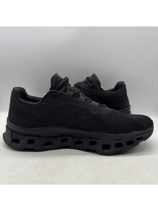 On Cloudmonster Swiss Engineering Men\'s Size 13 Running Shoes Black main image 4